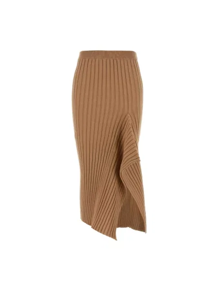 Spódnica Stella Mccartney brązowa