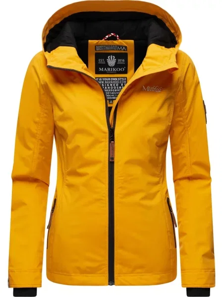 MARIKOO Prehodna jakna Brombeere' rumena
