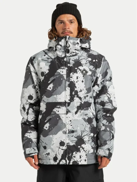 DC Shoes Geacă de schi Basic Print gri