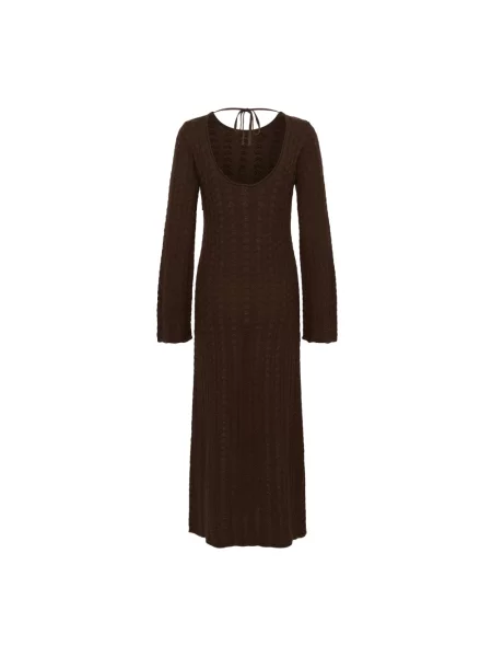 Sukienka Kaffe brązowa
