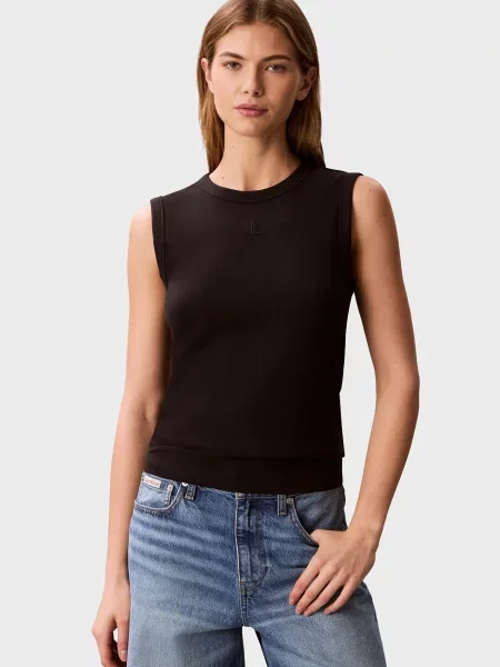 Майка майка Calvin Klein Jeans чорна