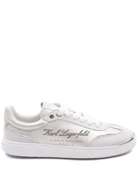 Sneakerși Karl Lagerfeld alb