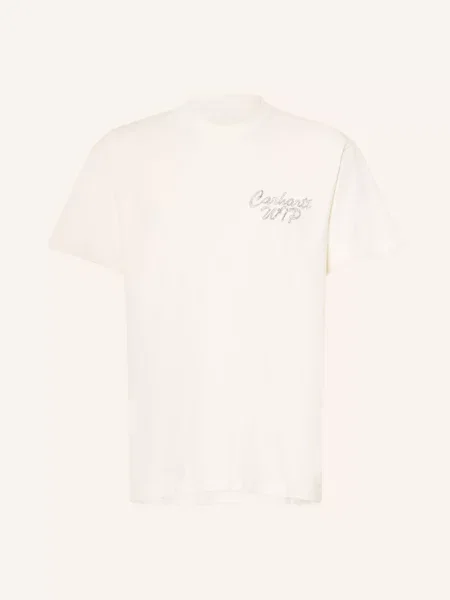 Carhartt Wip Tričko / šedá bílá