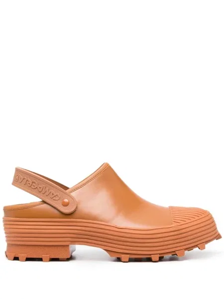 Loafersy Camperlab z odkrytymi plecami brązowe