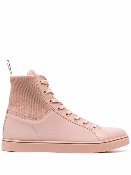 Sneakerși Gianvito Rossi tricotate roz