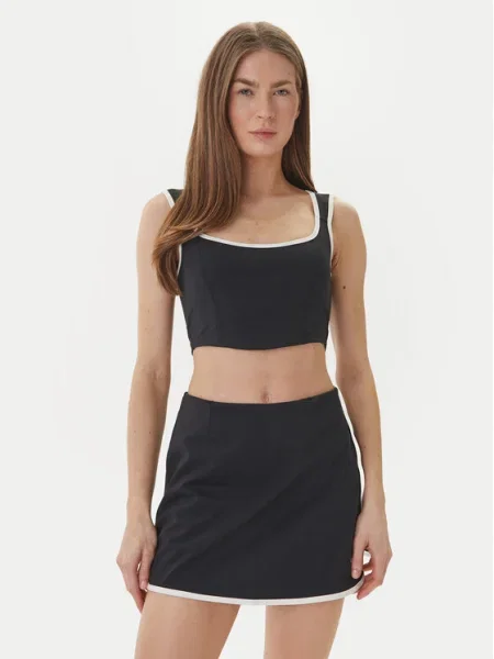 Guess Felső Classic Fit fekete