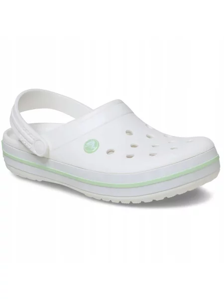 Klapki Crocs białe