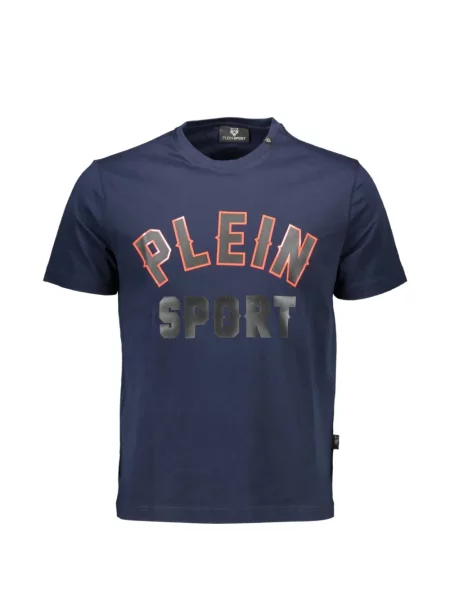 Tricou sport Plein Sport cu imagine albastru