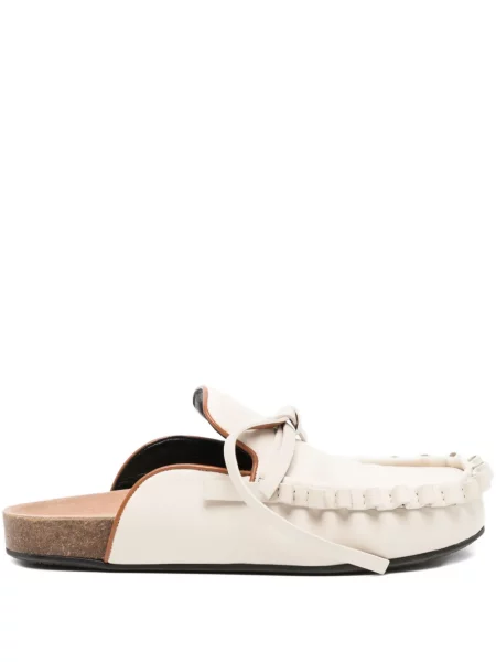 Papuci tip mules Jw Anderson din piele