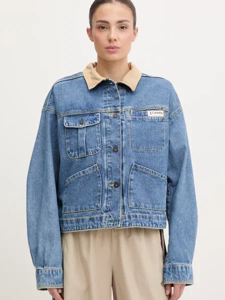 Columbia kurtka jeansowa Acker Rock niebieska