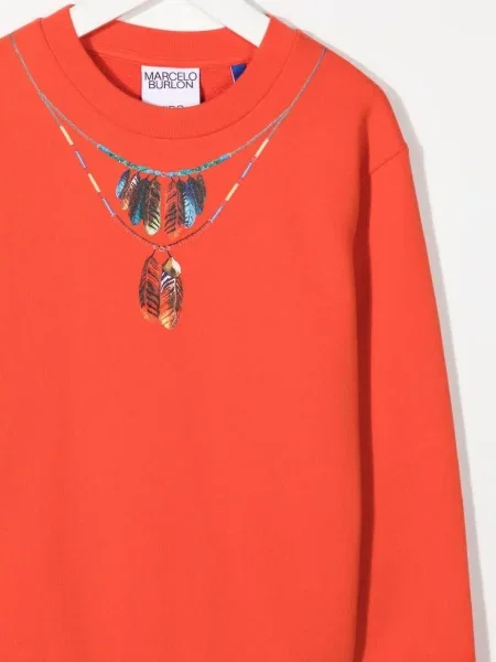 Bluza dziecięca County Of Milan czerwona