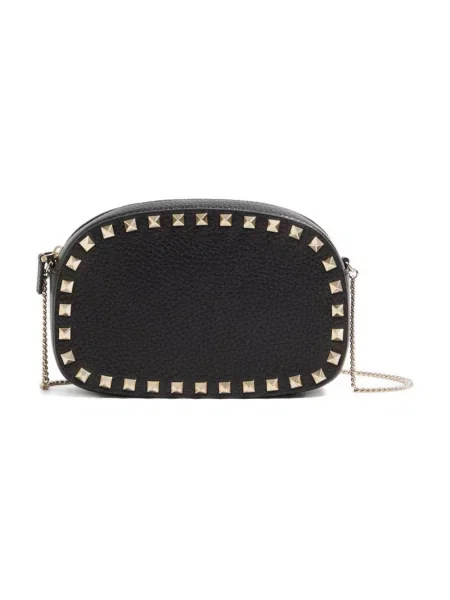 Torebka crossbody Valentino Garavani skórzana czarna