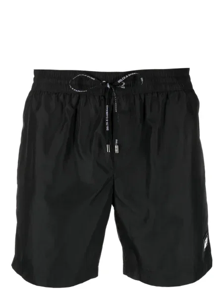 Pás kraťasy Dolce & Gabbana černé