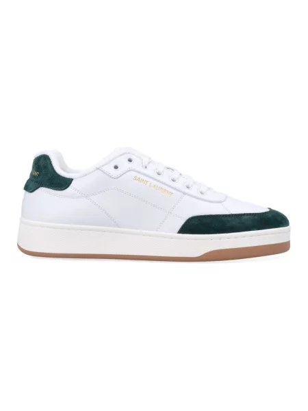 Sneakersy Saint Laurent skórzane białe