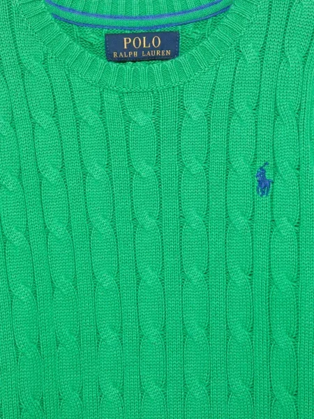 Sweter dziecięcy Polo Ralph Lauren zielony