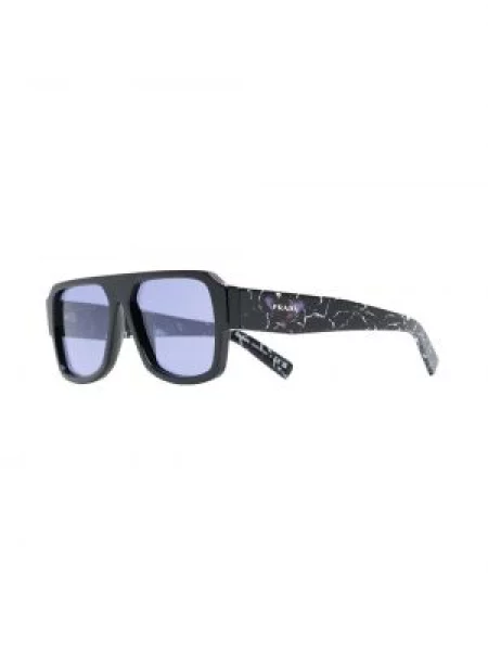 Saulės akiniai Prada Eyewear mėlyna