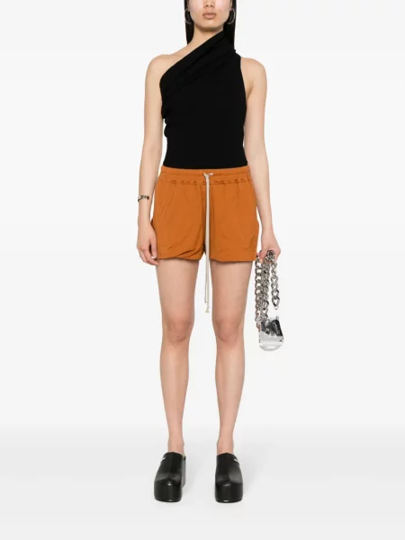 Džersio šortai Rick Owens plyšys oranžinė