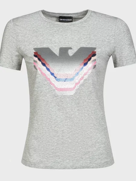 Футболка Emporio Armani сіра