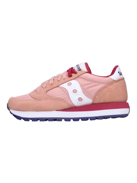 Sneakersy Saucony zamszowe różowe