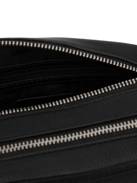 Geanta crossbody Dkny cu autograf negru