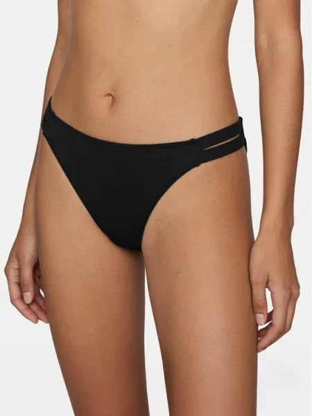 Roxy Bikini partea de jos Solid Essentials negru