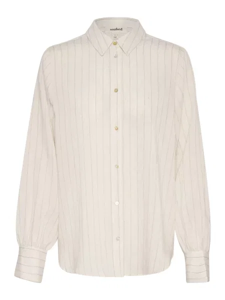 SOAKED IN LUXURY Bluza Roya pijesak siva