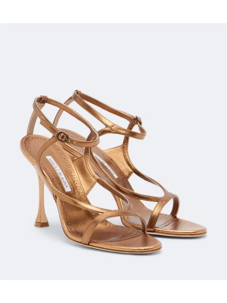Sandale Manolo Blahnik din piele