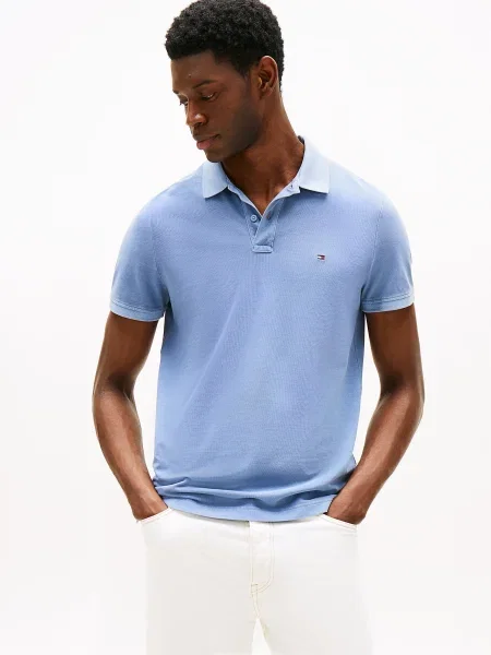 Tommy Hilfiger Polo majica Regular Fit modra