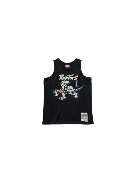 Tricou Mitchell & Ness negru