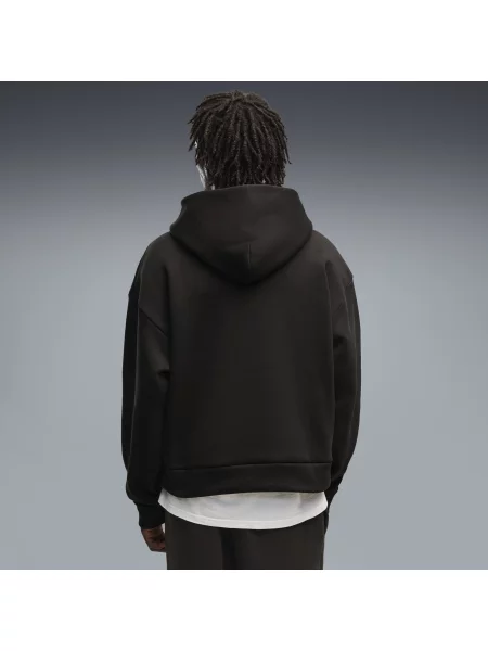 PUMA oversize’owa bluza z kapturem Essentials Heavy Fleece Boxy Odzież S czarny