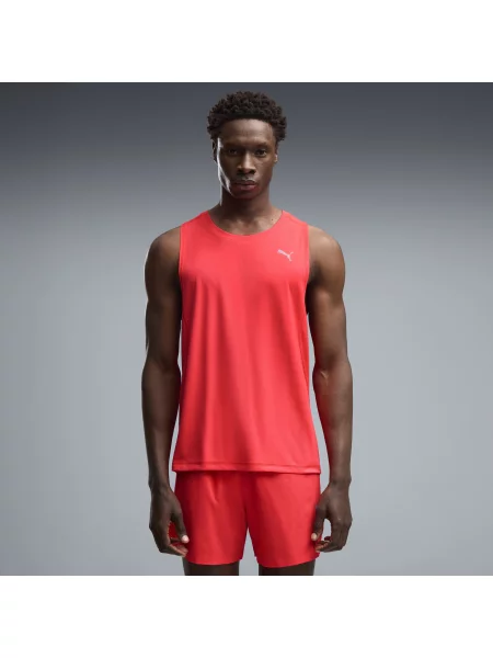 PUMA MÄ™ska koszulka bez rÄ™kawÃ³w do biegania VELOCITY Akcesoria S czerwony