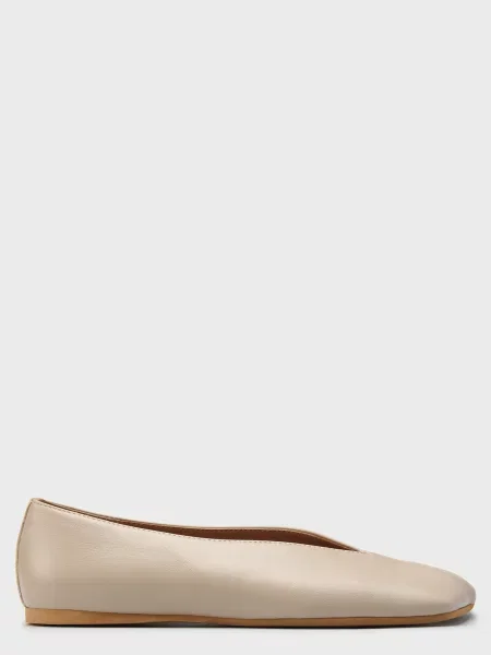 Балетки L'estrosa бежевые