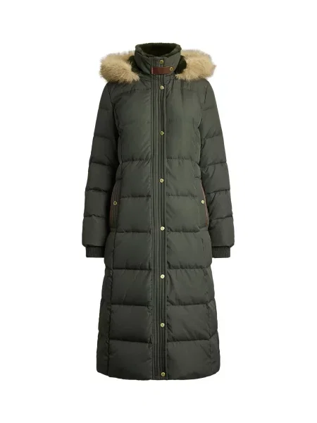 Lauren Ralph Lauren Palton de iarnă închis verde