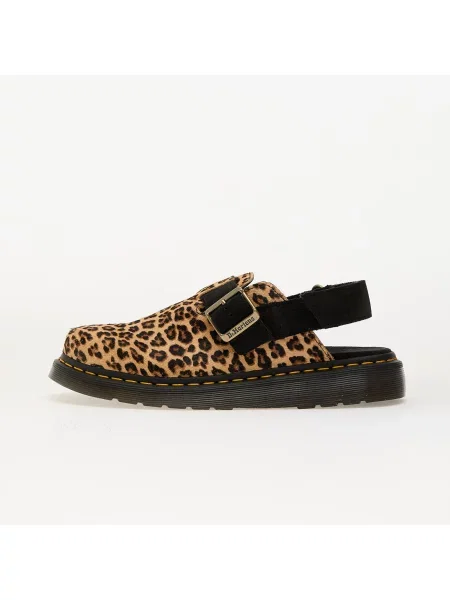 Superge Dr. Martens z leopardjim vzorcem črna