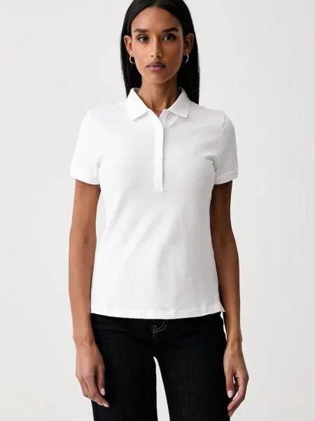 Tricou polo United Colors Of Benetton alb