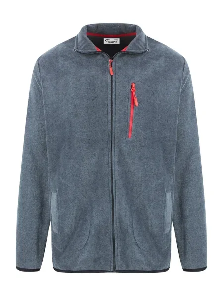 Hanorac din fleece Pri din fleece clasic gri