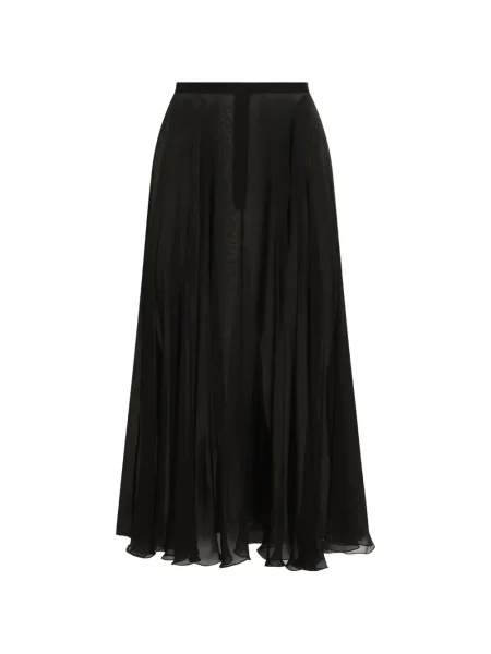 Fustă Dolce & Gabbana din șifon negru