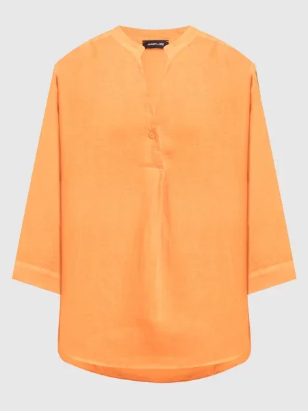 Блуза з льону Anneclaire помаранчева