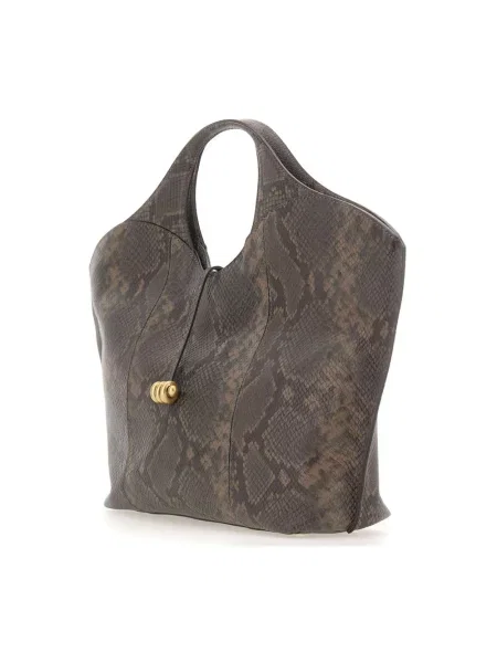 Shopperka Gianni Chiarini skórzana brązowa