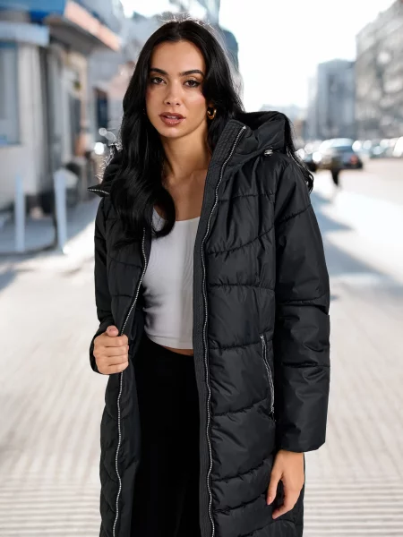 Пальто чорний