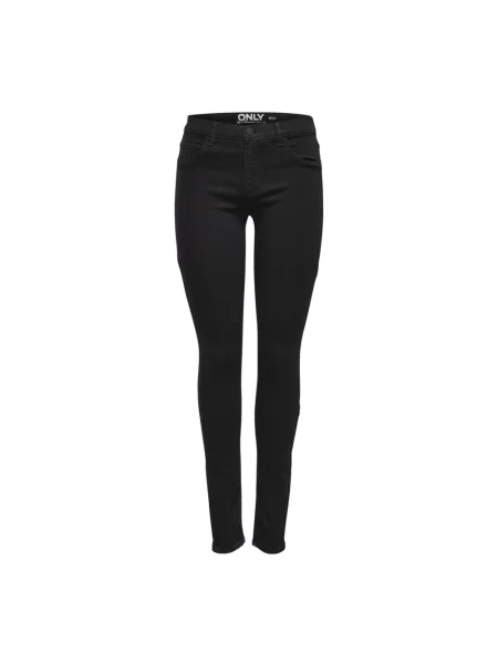 Skinny jeansy skinny Only czarne