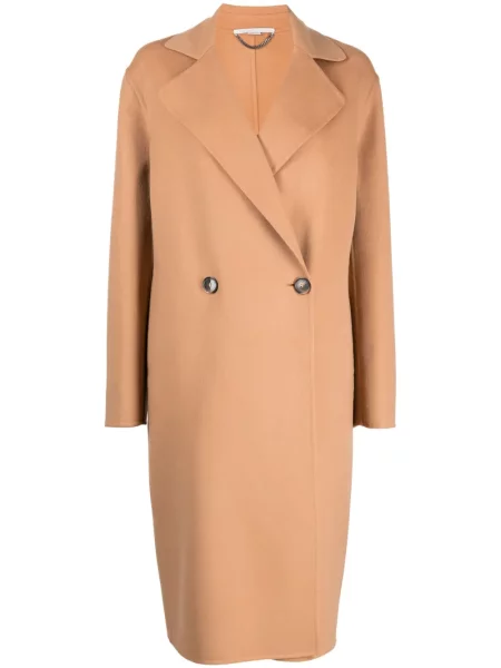 Palton Stella Mccartney de lână maro