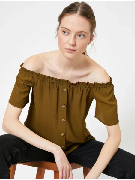 Koszula Koton brązowa