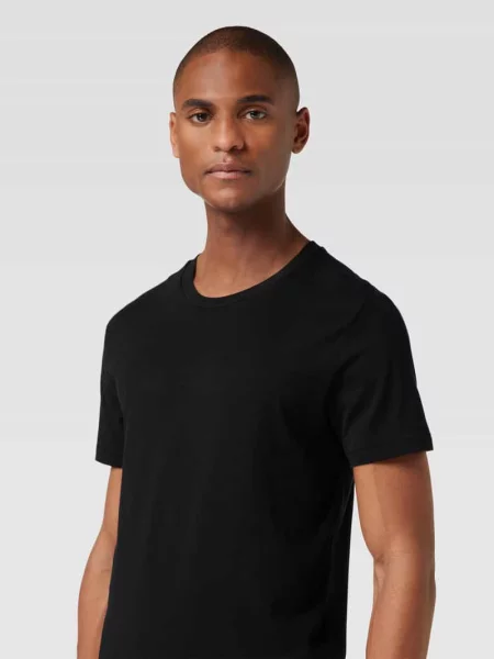 T-shirt z wyhaftowanym logo w zestawie 3 szt. Polo Ralph Lauren czarna