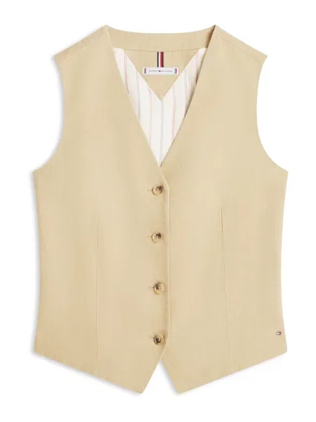 TOMMY HILFIGER Vestă de costum ESS' bej