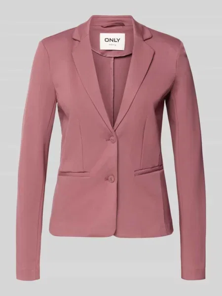 Krótki żakiet taliowany z mieszanki model ‘POPTRASH’ Only