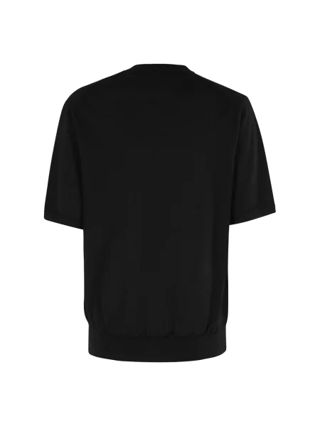 Kardigan Comme Des Garcons Play wełniany z krótkim rękawem czarny