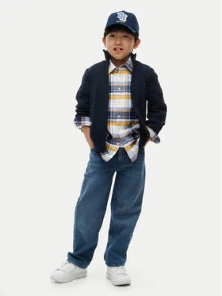 Tommy Hilfiger Kardigán Sötétkék