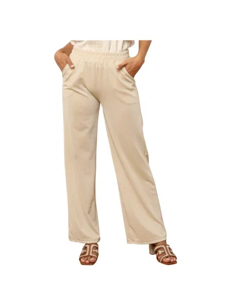Pantaloni La Modeuse bej