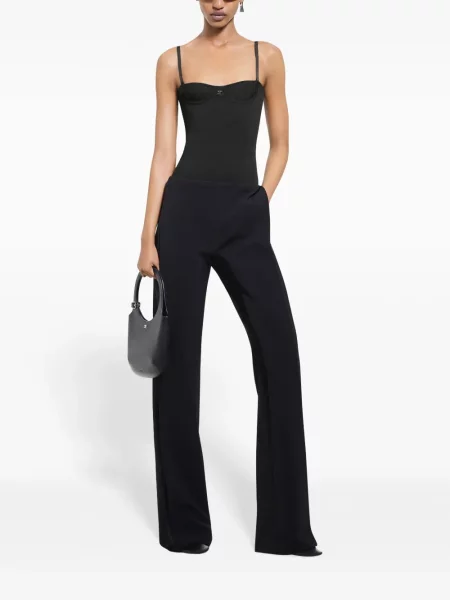 Pantaloni Courreges negru